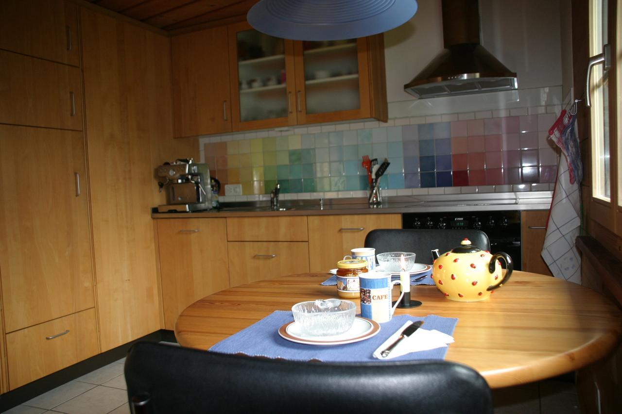 Bergdohle Apartment Adelboden Bagian luar foto